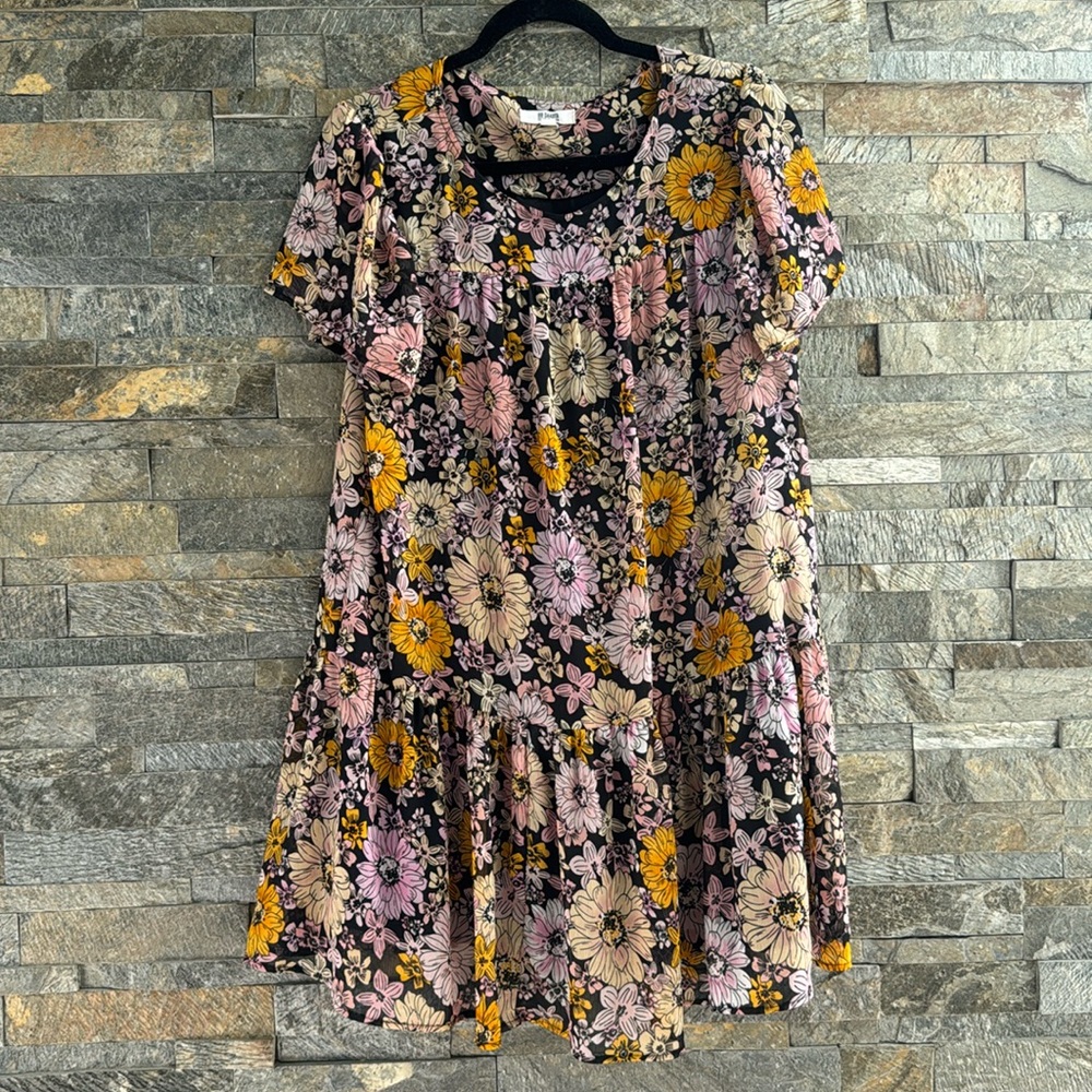 🔥 BB Dakota X Steve Madden Orange Blossom Dress SMALLl
